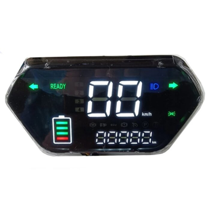 Electric Bike Scooter Speedometer ODO Meter Universal Meter 48-72V - Image 1