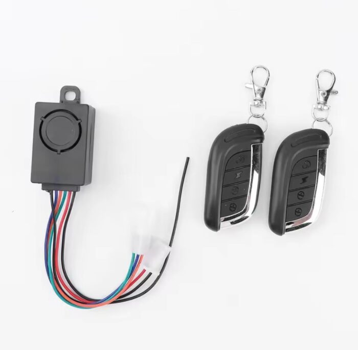 Electric Bike Car Anti-Theft Device Remote Security Alarm 48-72V - Image 2