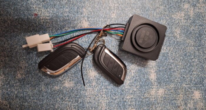 Electric Bike Car Anti-Theft Device Remote Security Alarm 48-72V - Image 3
