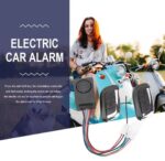 Electric Bike Car Anti-Theft Device Remote Security Alarm 48-72V