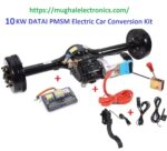 10KW DATAI PMSM DC Brushless Electric Car Six Phase Conversion Axle Kit