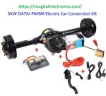 5KW DATAI PMSM DC Brushless Electric Car Six Phase Conversion Axle Kit