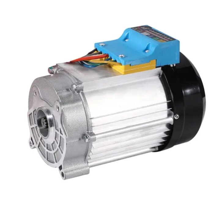 10KW DATAI PMSM DC Brushless Electric Car Six Phase Conversion Axle Kit - Image 2