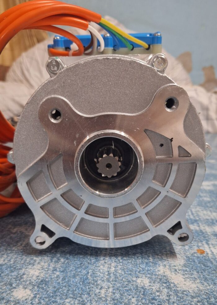 5KW DATAI PMSM DC Brushless Electric Car Six Phase Conversion Axle Kit - Image 11