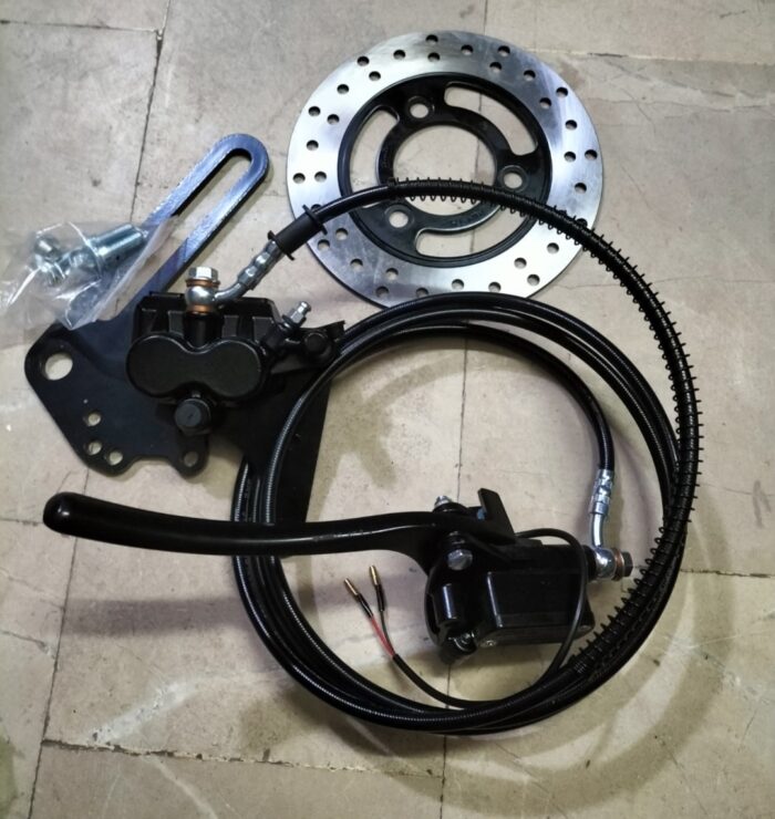 3000W 72V Alloy Rim BLDC Electric Bike Motor with Disc Brake System - Image 6