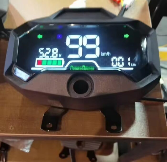 48V/60V/72V Electric ATV & Tricycle LCD Speedometer with Battery Display - Image 6