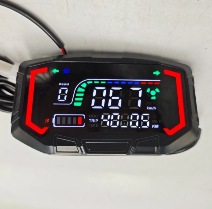 48V-72V E-Bike Electromobile Motorbike Scooter Speedometer Display Meter with Support DIY Part - Image 3
