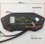 48-72V M3/M5/Z6 Little Monkey Speedometer Colored LCD Display Electric Scooter Meter - Image 5