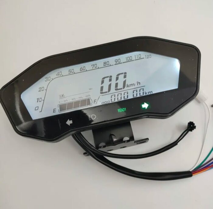 48-72V LCD Display Speedometer Adjustable (KM/H & MPH) for Electric Scooter - Image 3
