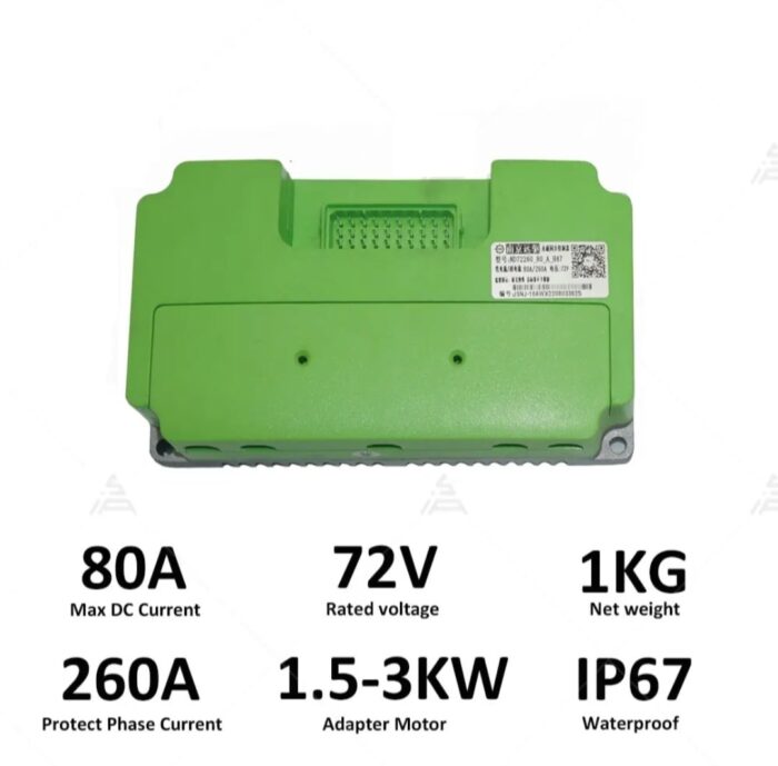 FARDRIVER ND72260 80A Bluetooth Programmable DC Brushless Controller 1.5-3KW 48-72V - Image 2