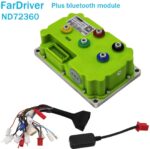 FARDRIVER ND72360 190A Bluetooth IPMSM Programmable DC Brushless Controller 4KW 48-72V