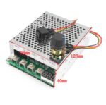 DC 10-55V 100A 3000W DC Motor Speed Controller Reversible PWM Control Forward Reverse Regulator - Image 5