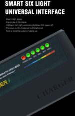 48V 3A 54.6V E-Bike Lithium Li-Ion Battery Charger with 6-Level Charge Indicator - Image 5