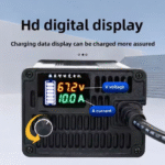 Intelligent 67.2V 16S Lithium Li-Ion Battery Charger Adjustable 1-10A Aluminum Shell Charger - Image 2