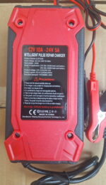 12V/24V 10A Intelligent Car Battery Charger for AGM GEL SLA & Lead-Acid Batteries - Image 4