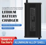 72V 10A 87.6V 24S Lithium LiFePO4 Battery Charger Auto Cut Off Metal Body Model (2+4) - Image 2