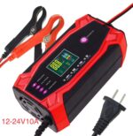 12V/24V 10A Intelligent Car Battery Charger for AGM GEL SLA & Lead-Acid Batteries - Image 2