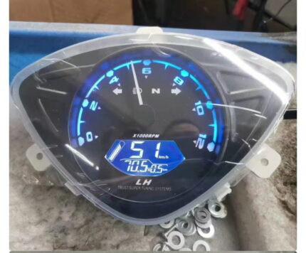 LCD Speedometer 48V-72V Battery Voltage & Speed Indicator LH Model with Needle