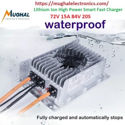 72V 15A 84V 20S Electric Car Lithium Li-Ion Waterproof High Power Smart Fast Intelligent Charger