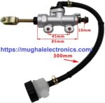 Universal Rear Brake Foot Master Cylinder with Brake Fluid Reservoir for Electric Bike