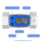 Digital Liquid Water Diesel Fuel Flow Meter 2.5in Electronic Flowmeter with LCD Display - Image 4