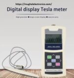 Digital Tesla Meter 0-2400mT Level 5 Gauss Meter Permanent Magnetic Field Tester with Hall Probe - Image 2