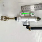 Universal Rear Brake Foot Master Cylinder with Brake Fluid Reservoir for Electric Bike - Image 3