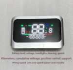 Universal LCD Speedometer Display 48V/60V/72V for Electric Bike Motorcycle Qihang - Image 4