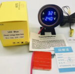 2 in 1 Water Temperature Gauge 28mm Digital LED Meter 12V/24V Universal - Image 3