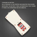Digital Tesla Meter 0-2400mT Level 5 Gauss Meter Permanent Magnetic Field Tester with Hall Probe - Image 8