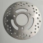 Electric Scooter Front Brake Disc Rotor 180mm 2.5mm Thick Brake Disc with 70mm 3-Bolt Mount - Image 3