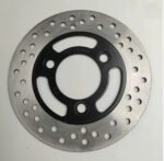 Electric Scooter Front Brake Disc Rotor 180mm 2.5mm Thick Brake Disc with 70mm 3-Bolt Mount - Image 2