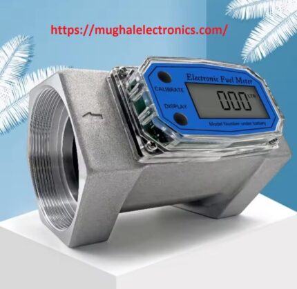 Digital Liquid Water Diesel Fuel Flow Meter 3in Electronic Flowmeter with LCD Display
