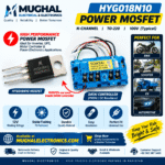 HYG018N10 100V N-Channel Power MOSFET for DATAI & EV Motor Controllers