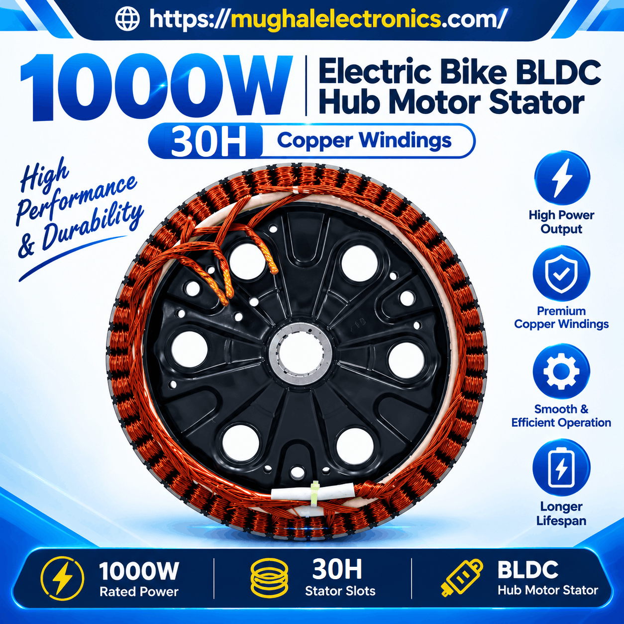ChatGPT Image Oct 9, 2026, 12_05_26 PM (1) 1000W Electric Bike BLDC Hub Motor Stator 30H Magnet with Copper Windings - Image 1