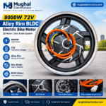 8000W 72V Alloy Rim BLDC Electric Bike QS Motor with Disc Brake System